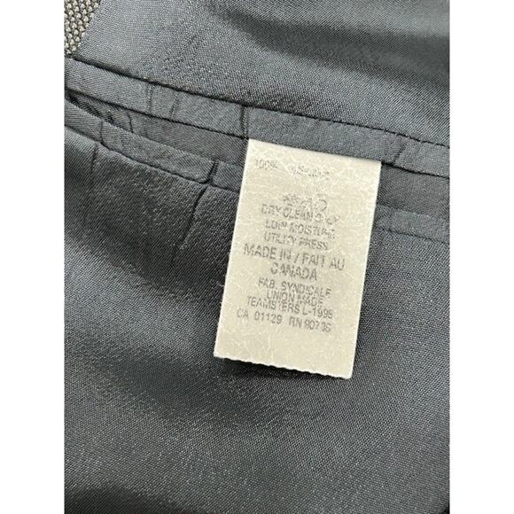 Lauren Ralph Lauren Mens Sport Coat Jacket Long Sleeve Wool Black Size 48R - Picture 5 of 9